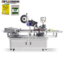 Automatic flat surface paging labeling machine Medicine food plastic bags sticker labeling with high quality for factory price